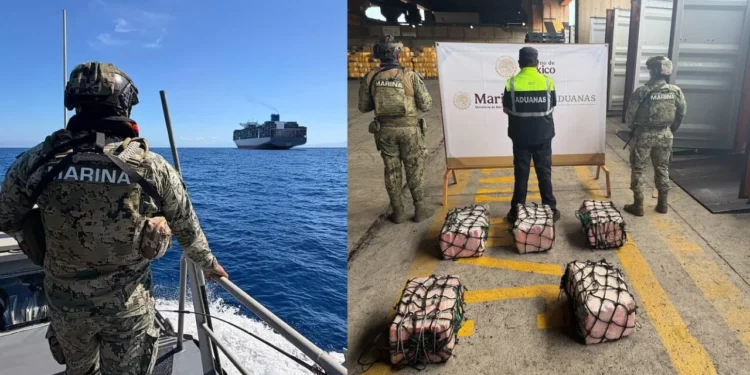 ¡Golpe al narco en el Pacífico! Incautan cocaína y detienen a cinco ecuatorianos en Michoacán