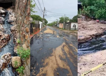 ¡Alerta en Salina Cruz! Derrame de hidrocarburo se extiende por colonias tras horas sin control