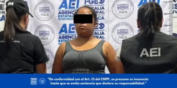Detienen en San Pedro Mixtepec a mujer buscada por homicidio en Veracruz