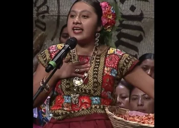 VIDEO | “¡Nos están quitando la paz!” El grito de Juchitán irrumpe en el certamen de la diosa Centéotl 2026