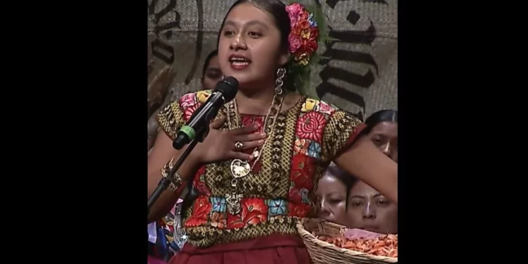VIDEO | “¡Nos están quitando la paz!” El grito de Juchitán irrumpe en el certamen de la diosa Centéotl 2026
