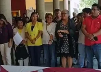 Foto: IGAVEC // Labor proselitista del morenismo.