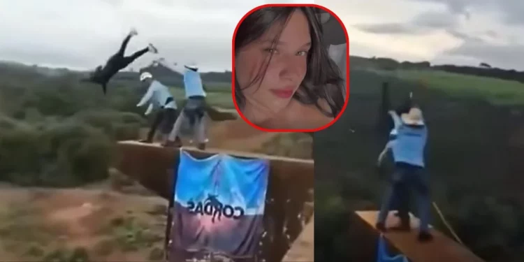 VIDEO | ¡La lanzaron sin sujeción! Seis detenidos tras muerte de joven en salto de bungee en Brasil