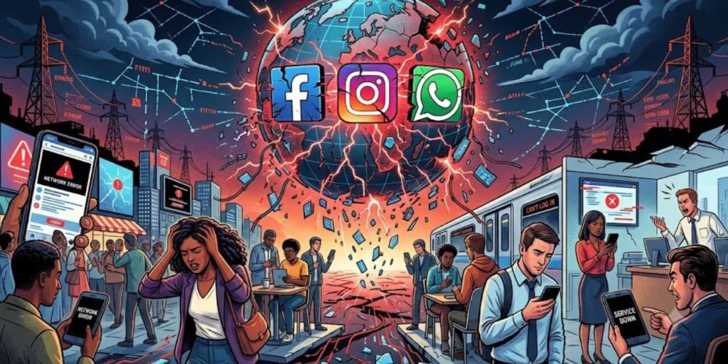 Meta colapsa: Facebook, Instagram y WhatsApp sufren caída global este 12 de junio