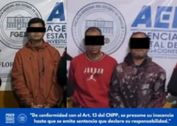 Operativo en Huautla de Jiménez deja tres detenidos y droga asegurada tras cateos