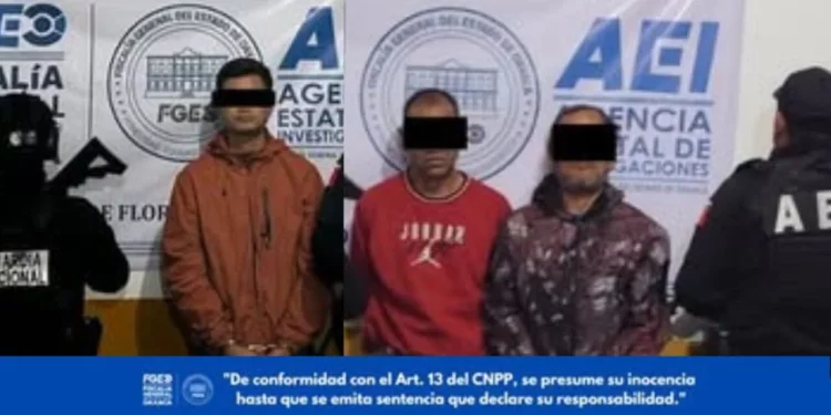 Operativo en Huautla de Jiménez deja tres detenidos y droga asegurada tras cateos