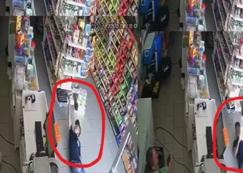 VIDEO | ¿Gusano, ninja o ladrón? Presunto ladrón sorprende con insólita técnica para robar