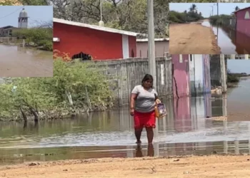 El mar avanza sobre San Mateo del Mar: oleaje inunda viviendas y golpea a decenas de familias