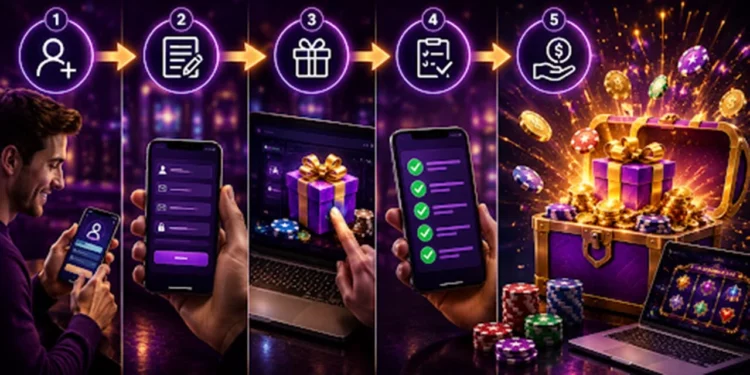 Pasos para activar el bono de bienvenida en Big Bola Casino MX