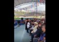 VIDEO | ¡El sismo lo sorprendió en pleno discurso! Gobernador de Chiapas llama a la calma en medio del terremoto