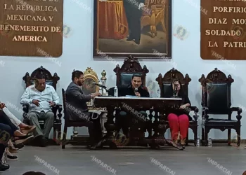 Foto: Lisbeth Mejía Reyes // Cabildo del municipio de Oaxaca de Juárez.