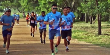 Con buena respuesta se realizó la Carrera del Día del Padre.
