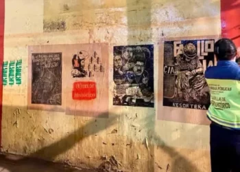 Fotos: redes sociales // El colectivo exigió el cese inmediato a la censura del arte urbano y de protesta en las calles.