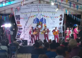 El foro se lleva a cabo del 12 al 21 de julio en el Parque Independencia de Huajuapan de León.