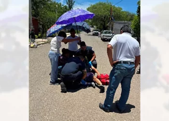 Los dos adolescentes lesionados viajaban en una motoneta Vento Ruda de 170 cc.