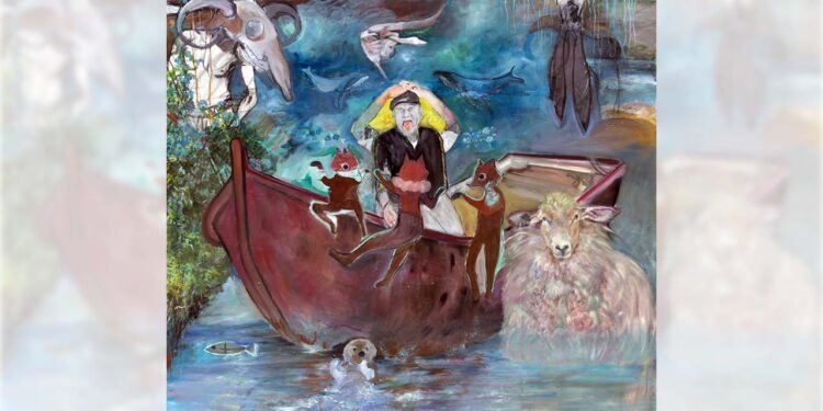 La exposición está integrada por 34 dibujos y pinturas, trece esculturas y tres instalaciones.