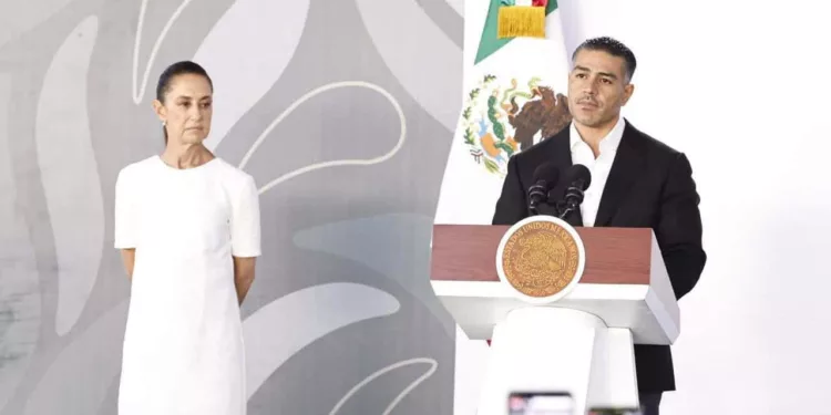 Foto: Presidencia de la República // Claudia Sheinbaum y Omar García Harfush, la Primavera Oaxaqueña está en la mira.
