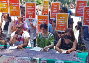 Foto: Adrián Gaytán // Omisa y deficiente labor de organismos como la DDHPO y el gobierno estatal, acusan activistas.