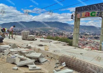 Fotos: Jesús Santiago López // Sigue en proceso la rehabilitación del espacio conocido como El Mirador.