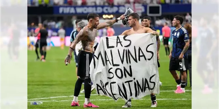Foto: Rebecca Blackwell (Associated Press) // El incidente ocurrió tras la victoria de Argentina sobre Inglaterra en la semifinal de la copa mundial de la FIFA 2026.