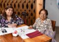 Foto: Rubén Morales // Doña Lidia Navarro y su hija, Lidia Hernández, compartieron un ameno desayuno.