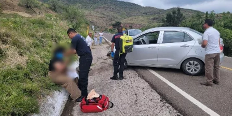 El fuerte accidente automovilístico se suscitó a la altura de la agencia Corral de Piedra.