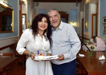 Foto: Rubén Morales // Isela Jacibe Carballido Ramos y Rodolfo González Mata recordaron el inicio de una historia de amor que comenzó en 1995.