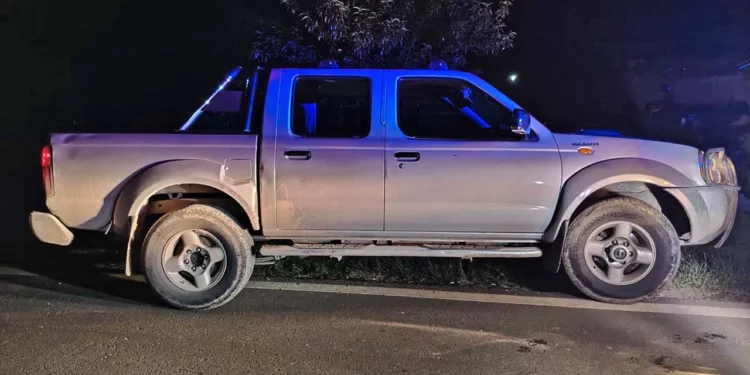 La camioneta Nissan Frontier había sido sustraída en las inmediaciones de un cinema en Huajuapan.