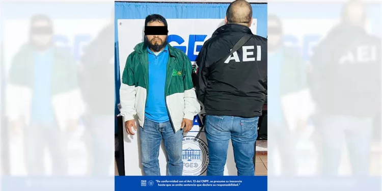La Vicefiscalía de la Mixteca ejecutó la orden de captura contra el docente M.V.S.