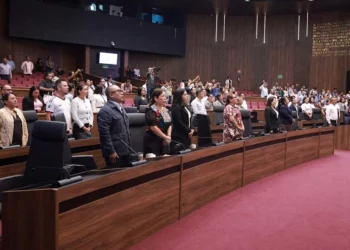 Foto: Congreso de Oaxaca // Reinicio del trabajo legislativo.