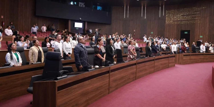 Foto: Congreso de Oaxaca // Reinicio del trabajo legislativo.
