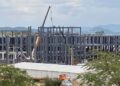 Foto: cortesía // A la mitad del camino, el nuevo hospital del ISSSTE en Ciudad Salud, dice Martí Batres.