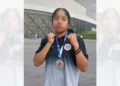 De Zaachila para el mundo, Denisse Michelle García Torres se alista para boxear en España.
