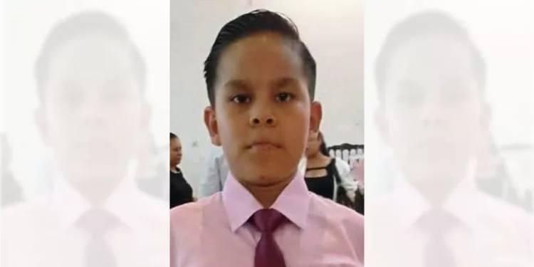 Dylan Adrián Sánchez Gallardo, de 10 años, desapareció en Huajuapan de León.