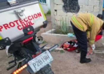 El ataque del canino ocurrió en la esquina de las calles Puente de Calderón y Victoria.