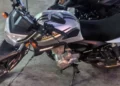 Fotografía de la unidad tipo FT150 GTS color gris con negro ya circula en redes sociales.