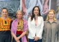 La exposición reconoce la riqueza de los saberes textiles de Oaxaca, reflejados en la obra de Trine Ellitsgaard.