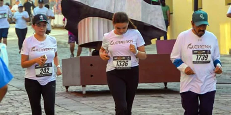 Se realizó la primera carrera de Guerreros de Oaxaca.