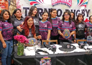 Foto: Leobardo García Reyes // Fue presentado el Torneo Guelaguetza de Rugby.