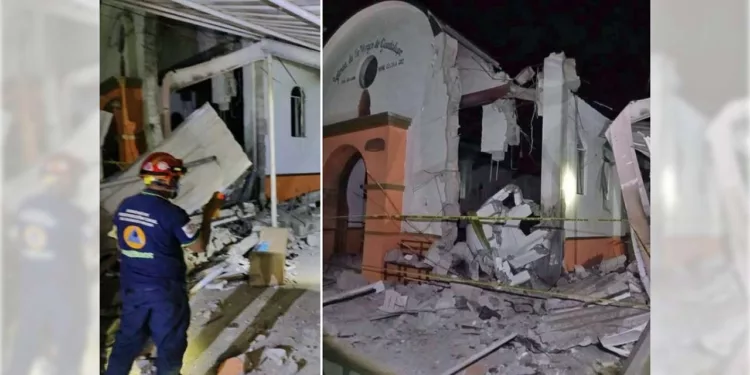 El hecho ocurrió durante la madrugada, mientras se realizaba la quema de toritos en honor a Santiago Apóstol.