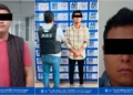 Agentes de la AEI presentaron ante los jueces a los tres sujetos. Los presuntos agresores enfrentan cargos penales por atentar contra la integridad de niñas y adolescentes oaxaqueñas.