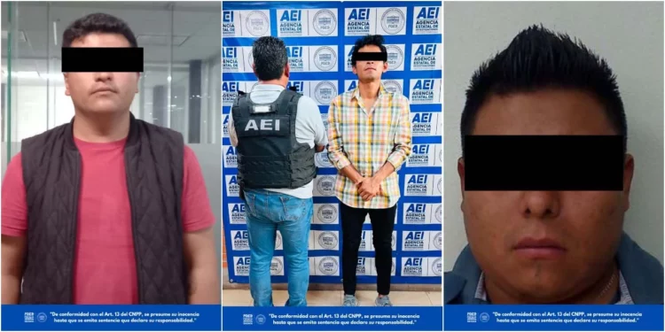 Agentes de la AEI presentaron ante los jueces a los tres sujetos. Los presuntos agresores enfrentan cargos penales por atentar contra la integridad de niñas y adolescentes oaxaqueñas.