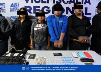 Cateo en Lachigoló deja cuatro detenidos y armamento vinculado a intento de homicidio