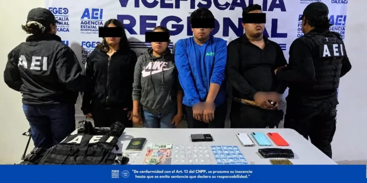 Cateo en Lachigoló deja cuatro detenidos y armamento vinculado a intento de homicidio