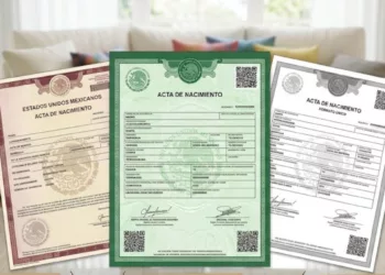 ¿Verde, sepia o blanca? Conoce el significado de los colores del acta de nacimiento y su validez oficial