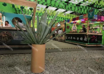 Foto: Adrián Gaytán // Alistan la Feria del Mezcal como parte de festividades de los Lunes del Cerro.