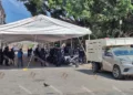 Foto: Jesús Santiago // Ayer comenzó la invasión de las estructuras para las “expo ferias” de Guelaguetza.