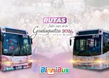 ¡Súbete gratis! ¿Cuáles son las 10 rutas especiales que bridará el BinniBus durante la Guelaguetza 2026?
