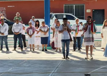 Foto: redes sociales // Buscan destituir a la primera mujer presidenta municipal en Santa Catarina Minas.
