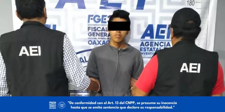 C. I. G. C., alias “El Perro Flaco”, fue asegurado por personal ministerial en calles de Tehuantepec.
